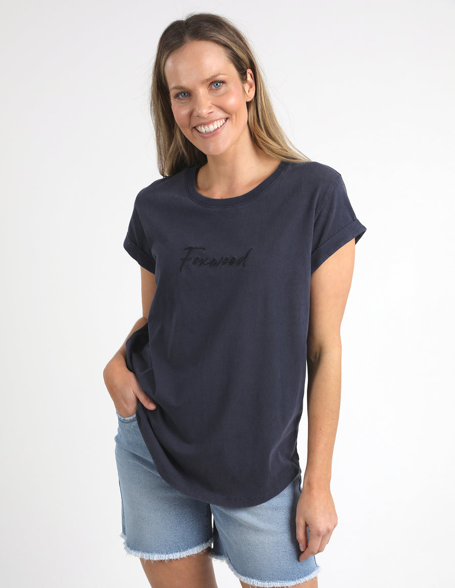Signature Tee - Navy
