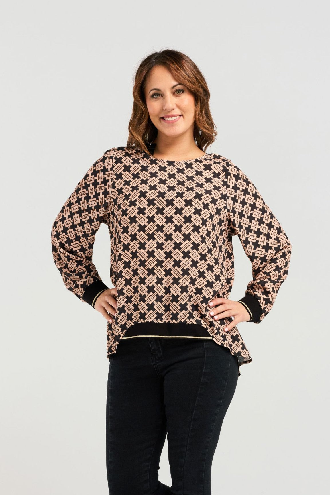 Havana Top -  Basket Weave