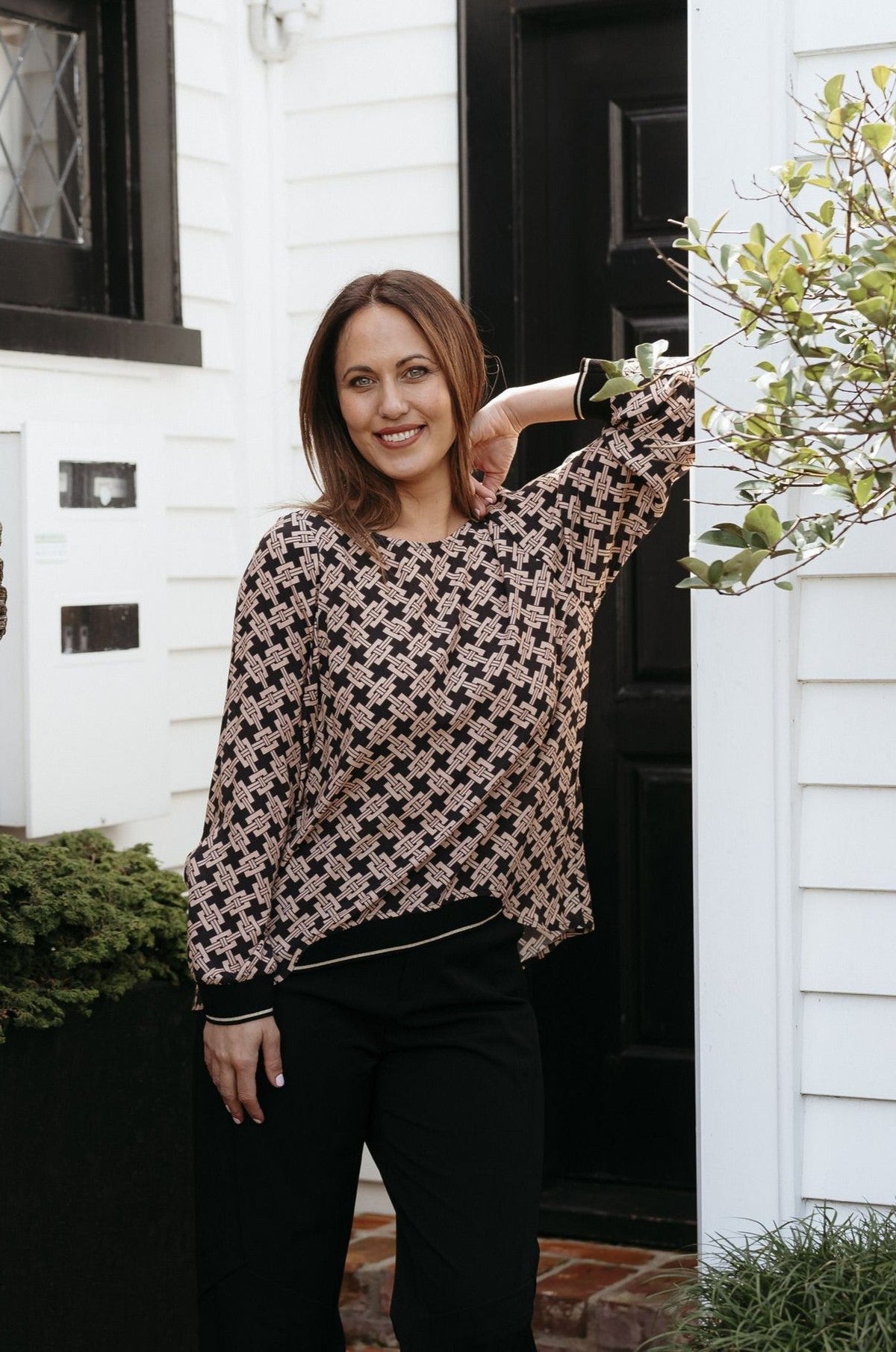 Havana Top -  Basket Weave