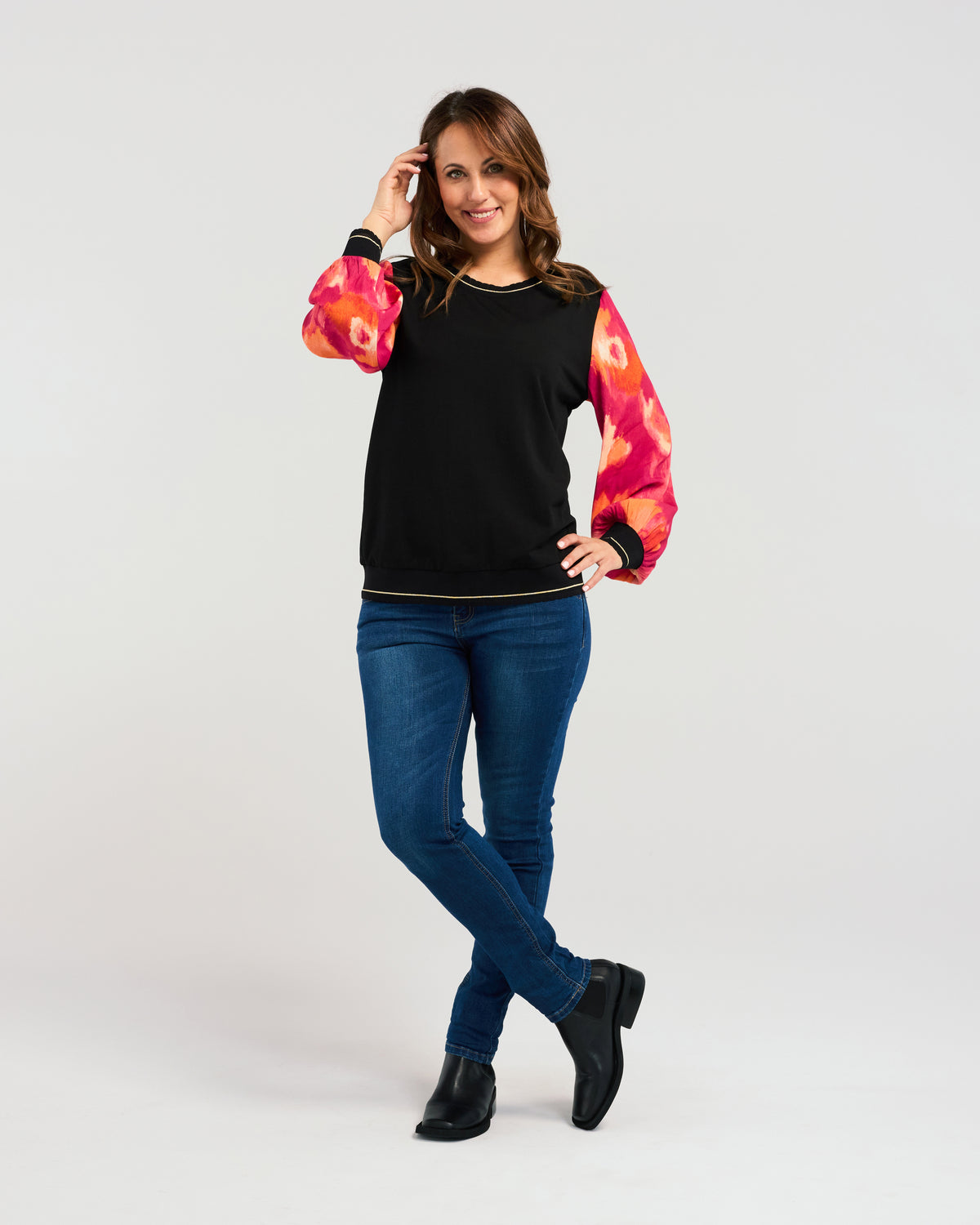 Isadora Top - Pink Aurora