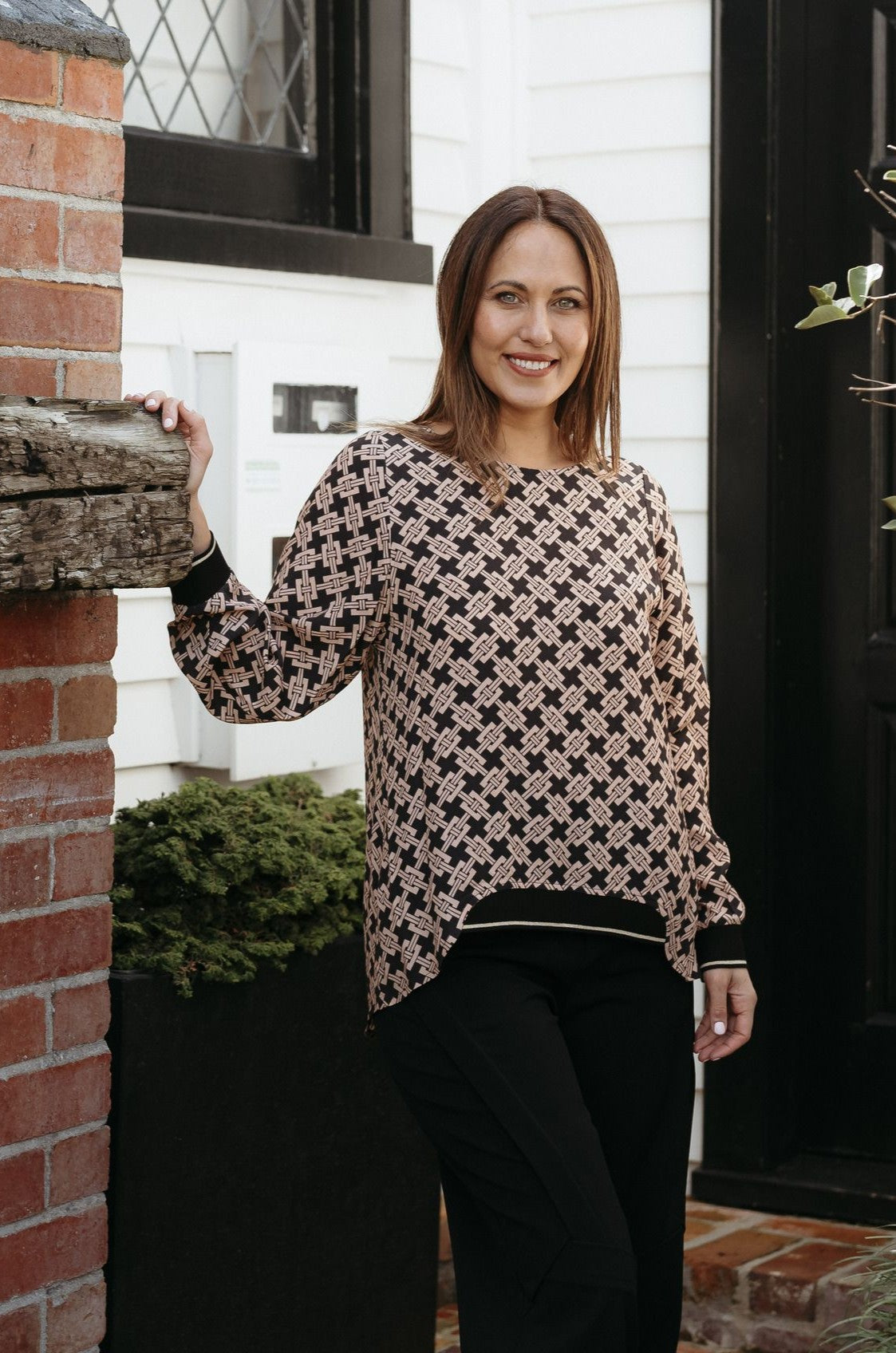 Havana Top -  Basket Weave