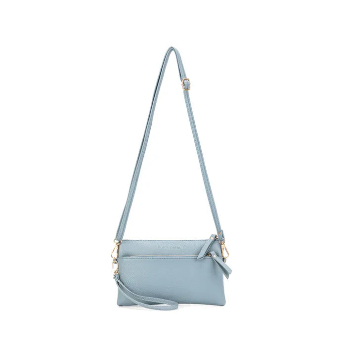 Jessie Crossbody Clutch - Ocean Breeze Blue
