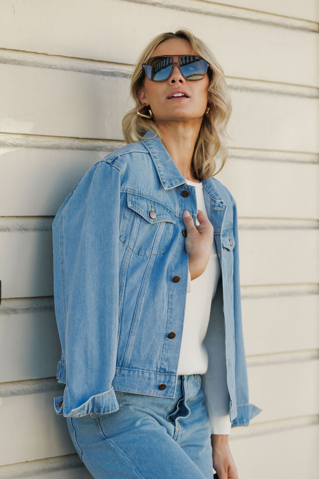 Olly Denim Jacket - Stonewash