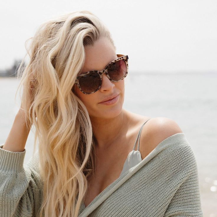 LILA GRACE | IVORY TORTOISE -  Sunglasses