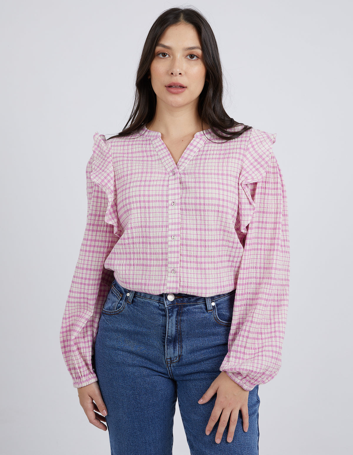 Faye Check Shirt