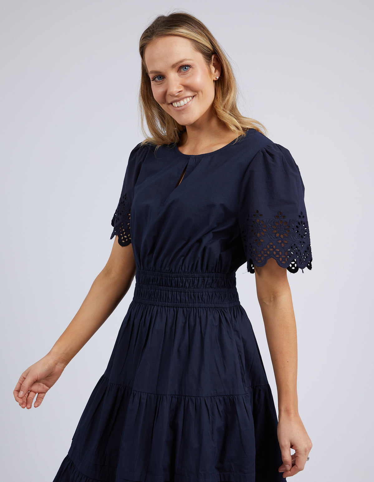 Sloane Dress - Dark Sapphie