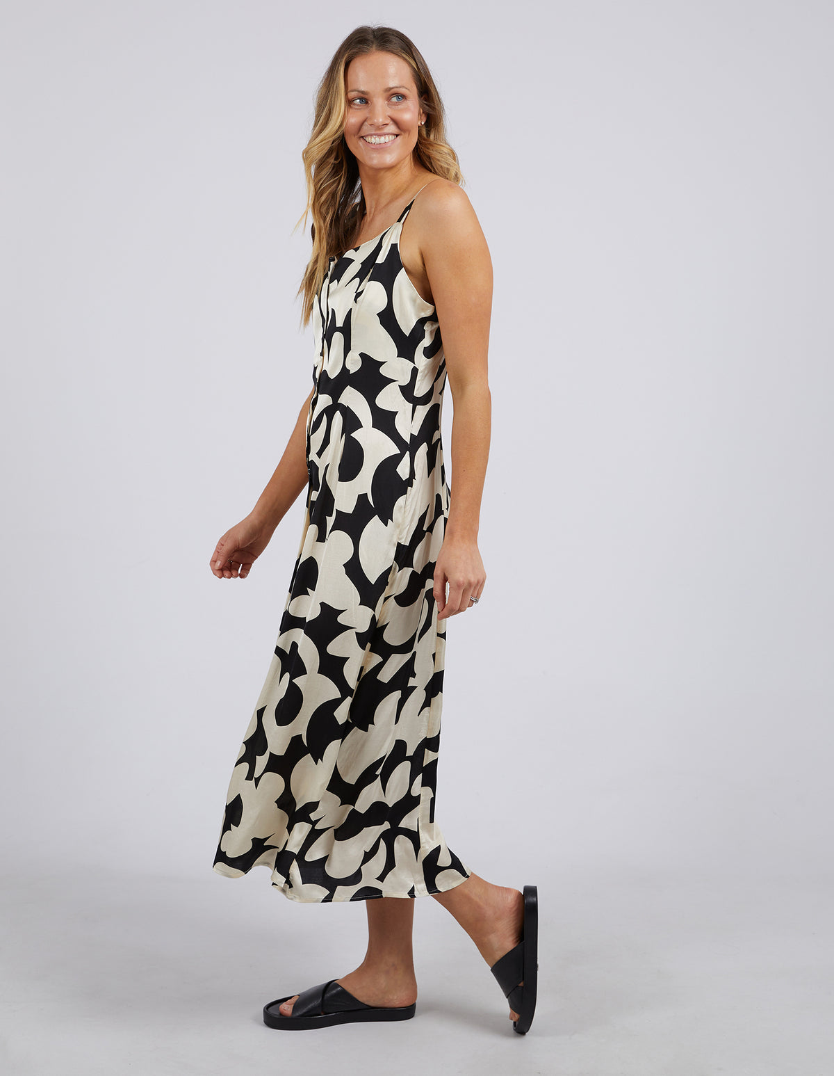 Calypso Dress - Black & White by FOXWOOD