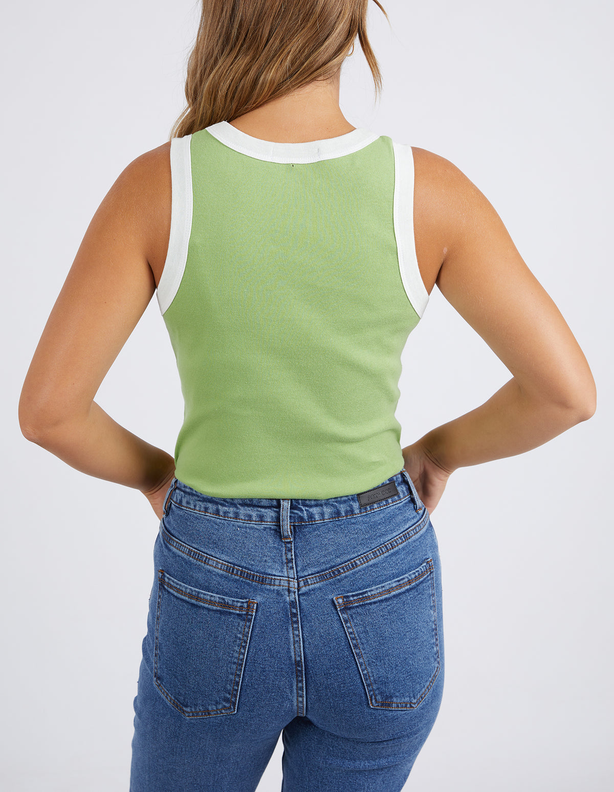 MILA TANK  - Light Green