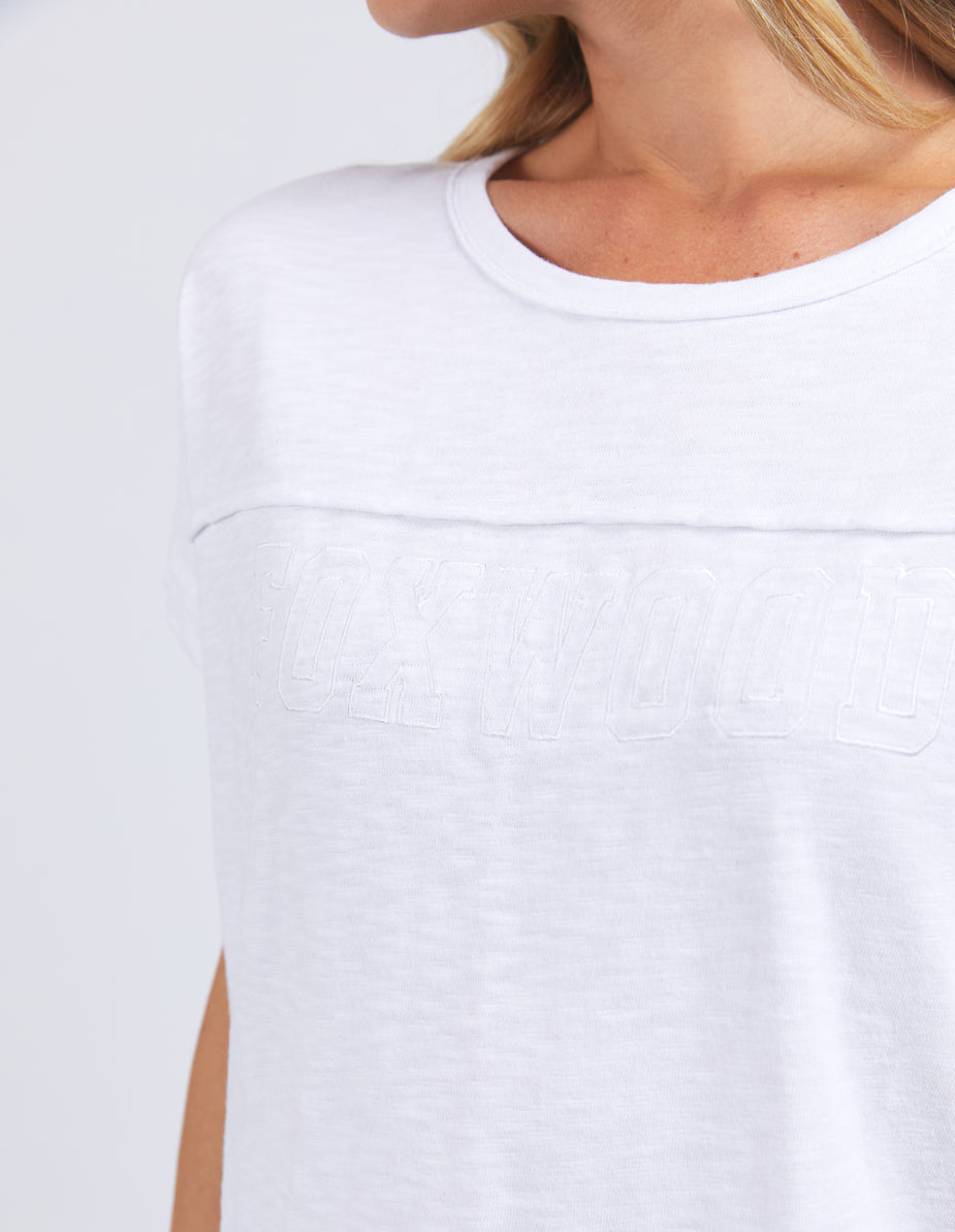 Throw on Short Sleeve Tee - White