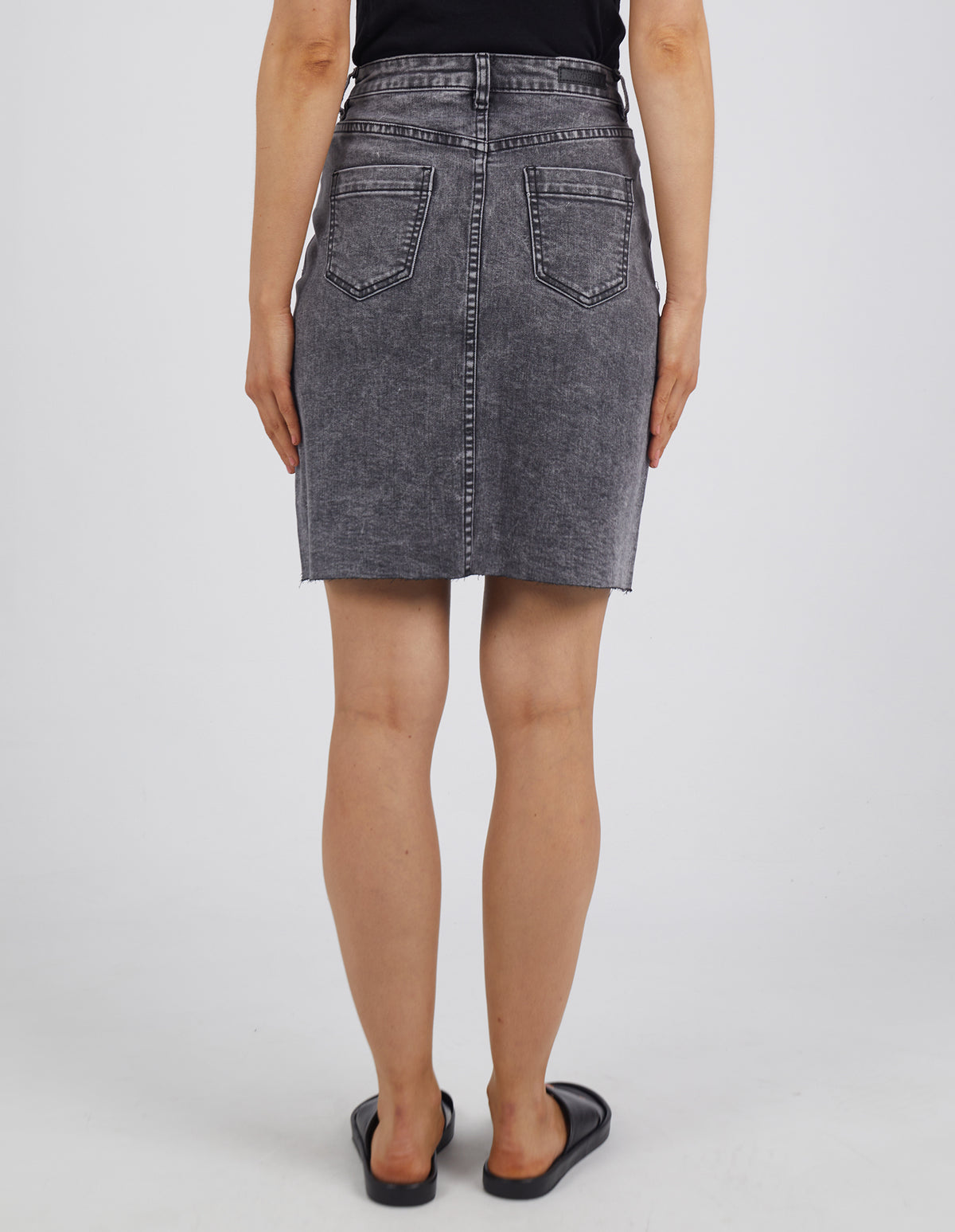 Belle Skirt - Black Wash