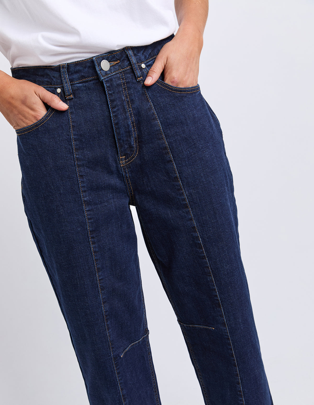 AMBROSE BARREL JEAN | Indigo