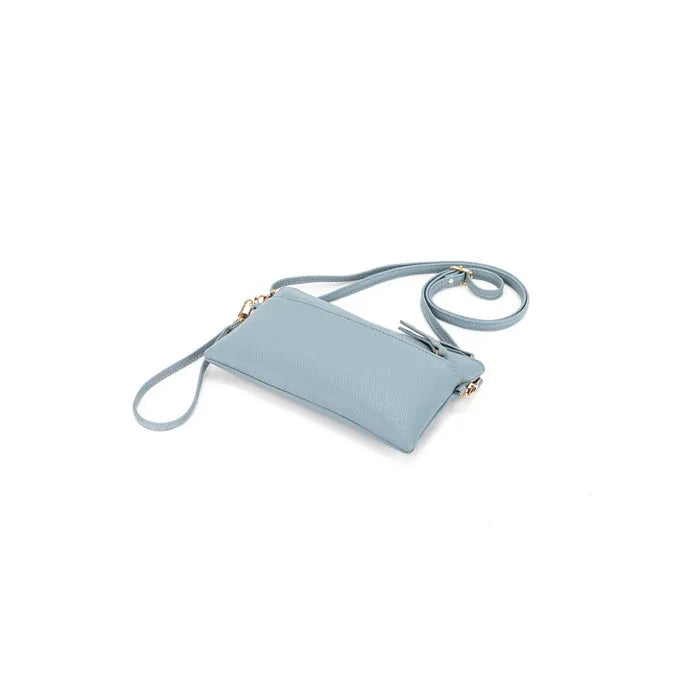 Jessie Crossbody Clutch - Ocean Breeze Blue