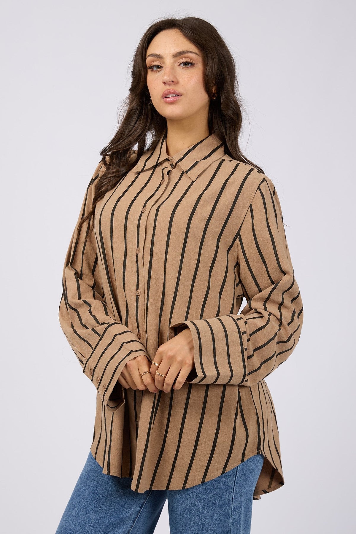 Marine Shirt - Brown