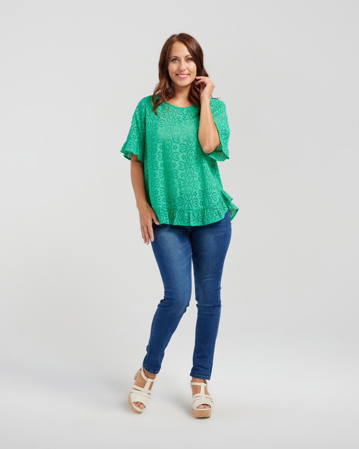 Leah Top - Green - Green