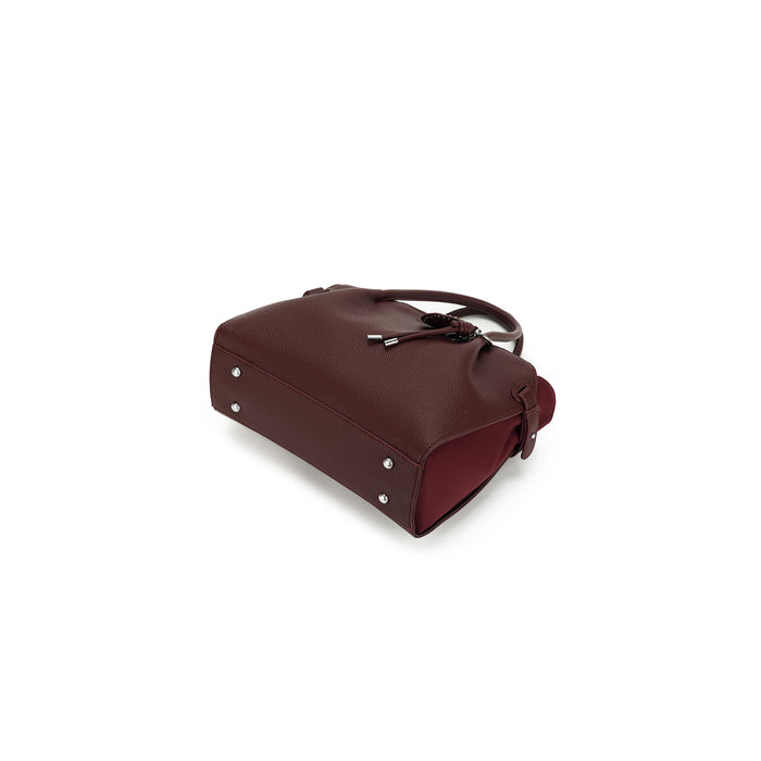 Alexandra Burgundy 3 Piece Handbag | Burgundy