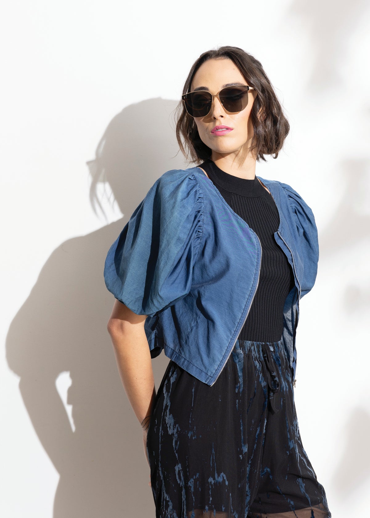 Annie Top - Denim Blue