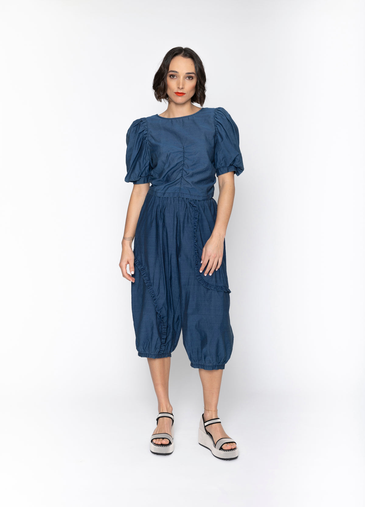 Annie Top - Denim Blue