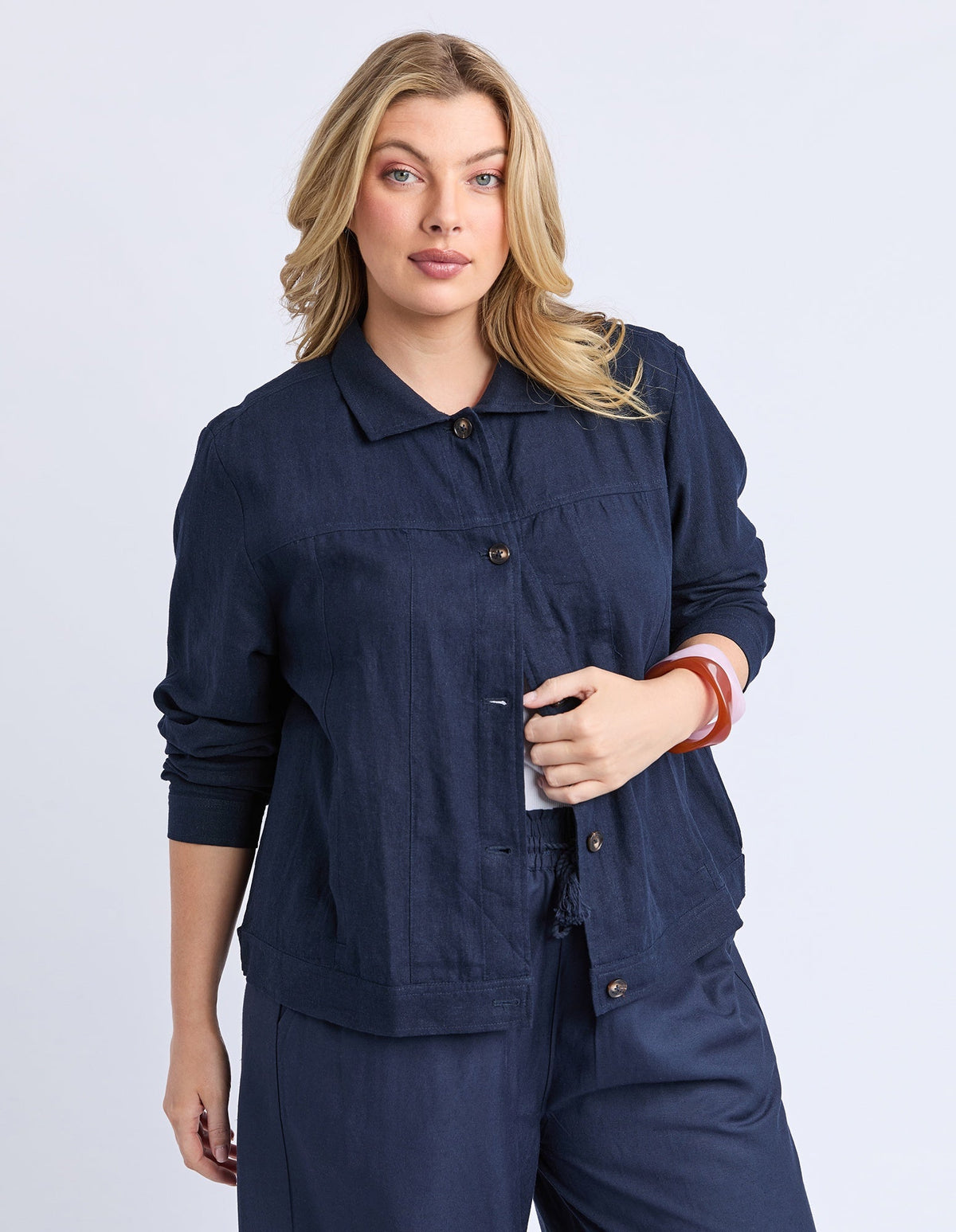 Maylee Jacket - Navy