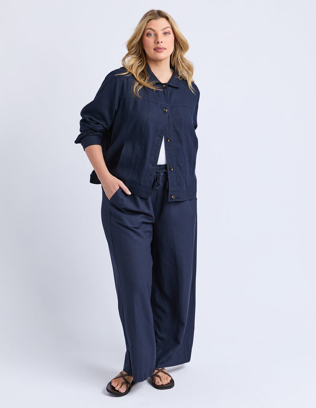 Maylee Jacket - Navy