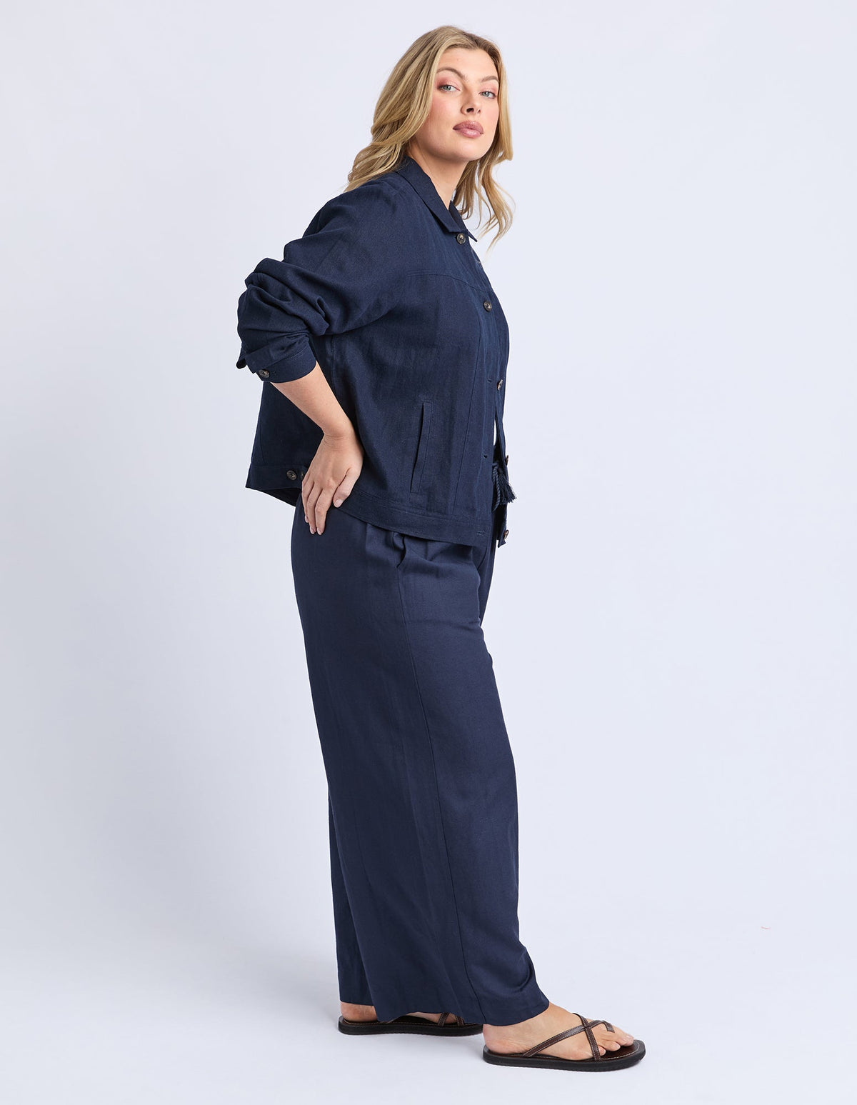 Maylee Jacket - Navy