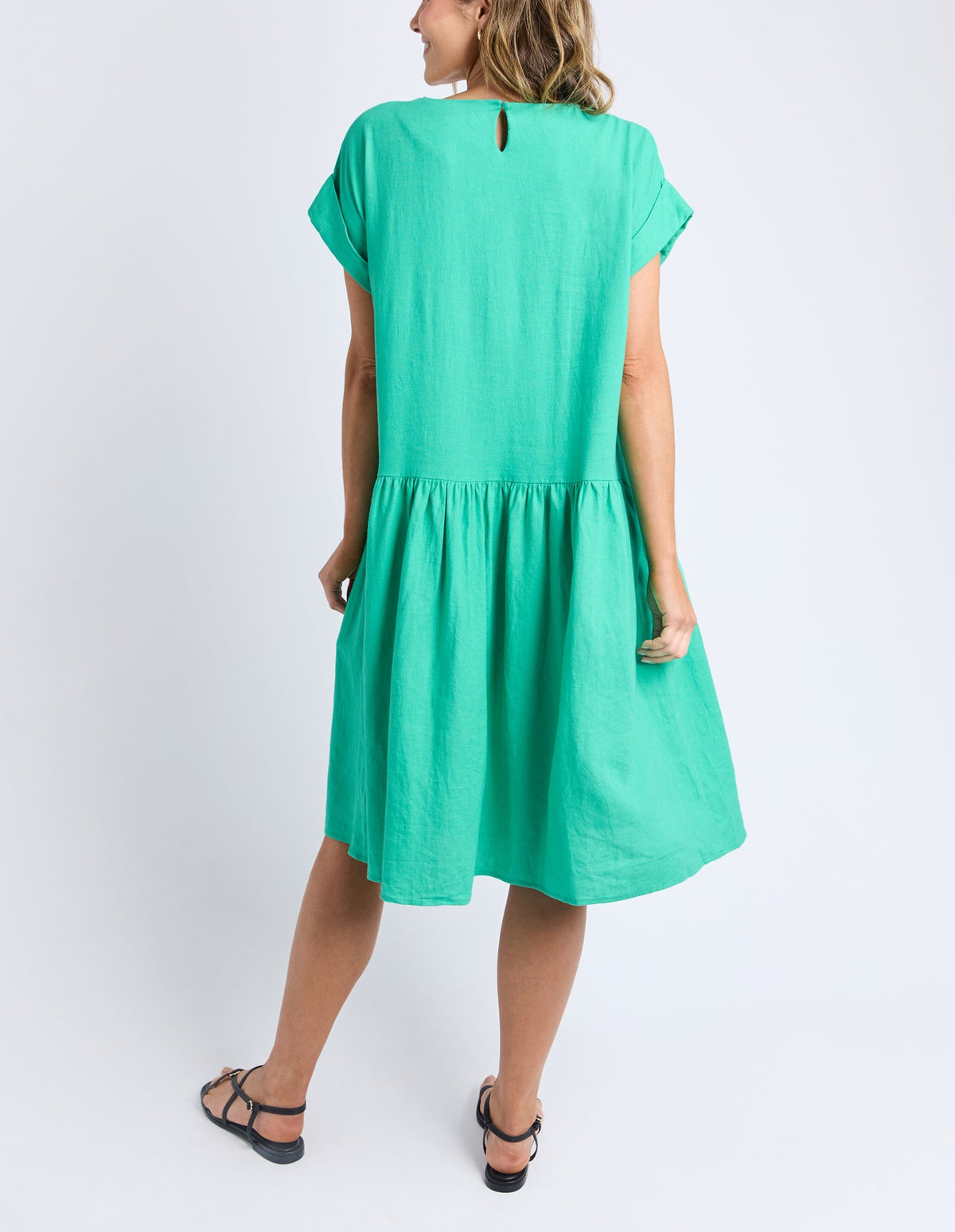 Sunset Hour Dress - Gumdrop Green