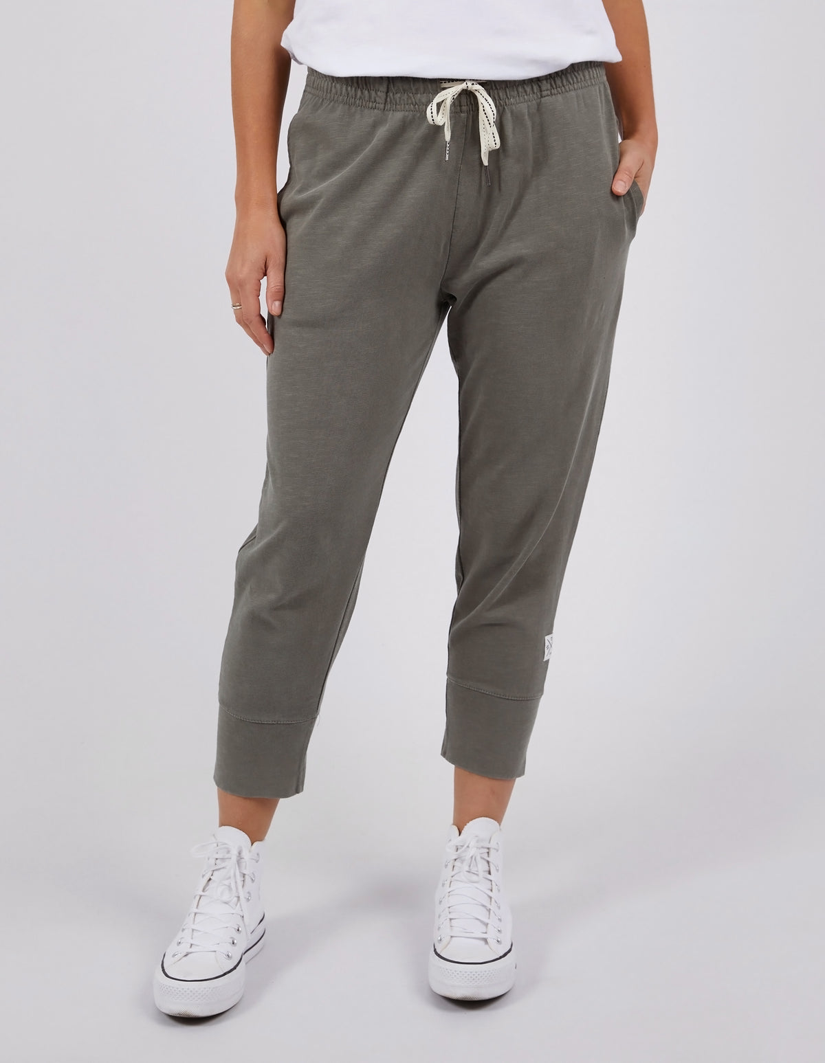 3/4 Brunch Pant - Khaki