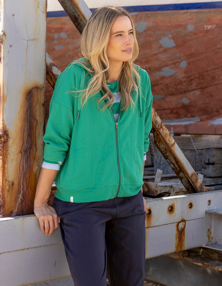 Beachy Hoodie  | Tourquise