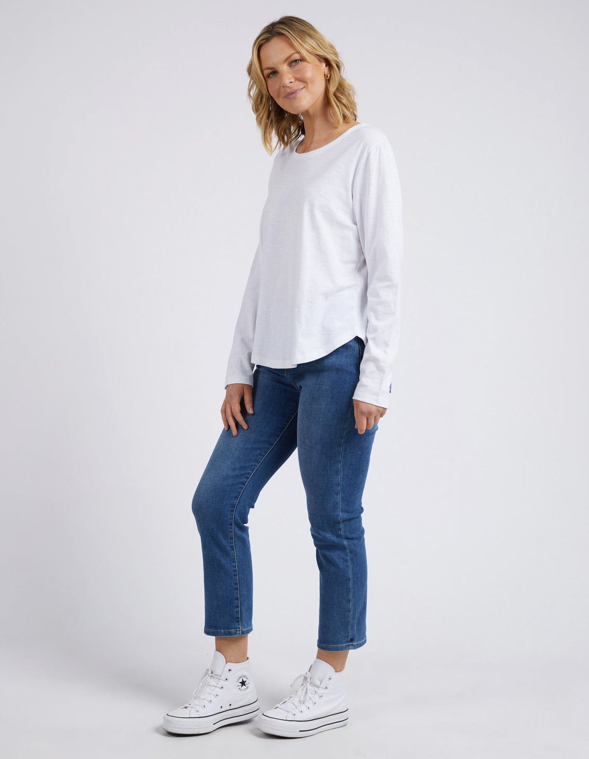 Everyday Long Sleeve Tee - White