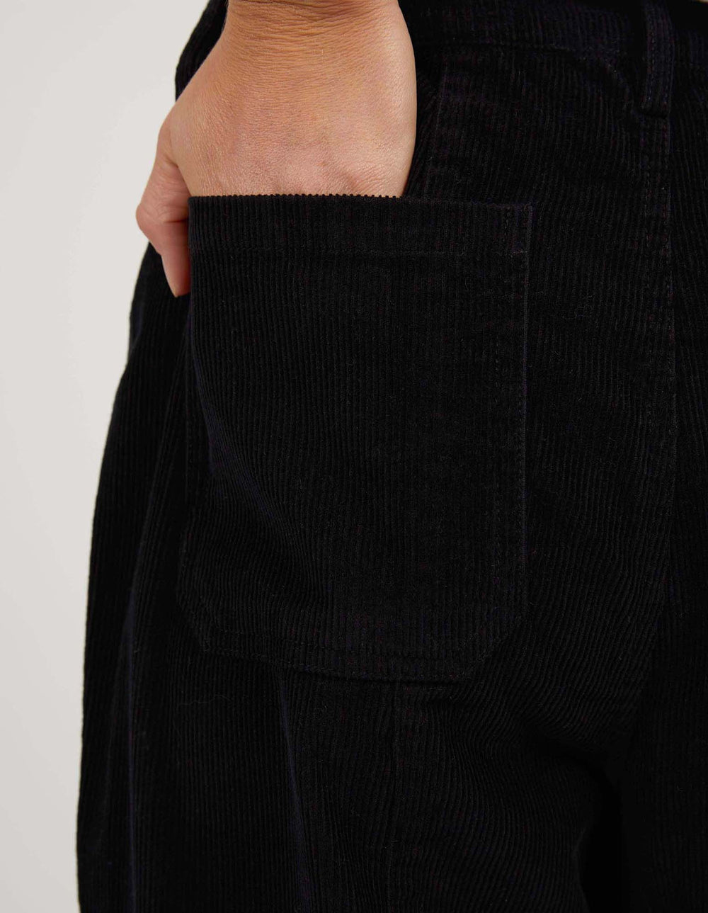 Montana Cord Pant - Black