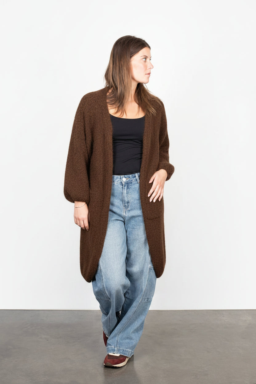 Livvi Cardigan | Chocolate