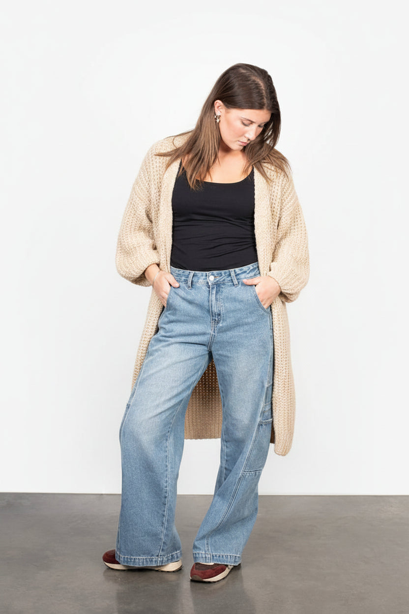 Livvi Cardigan | Oat