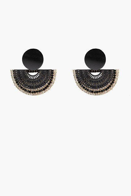 BLACK WONDERLAND EARRING