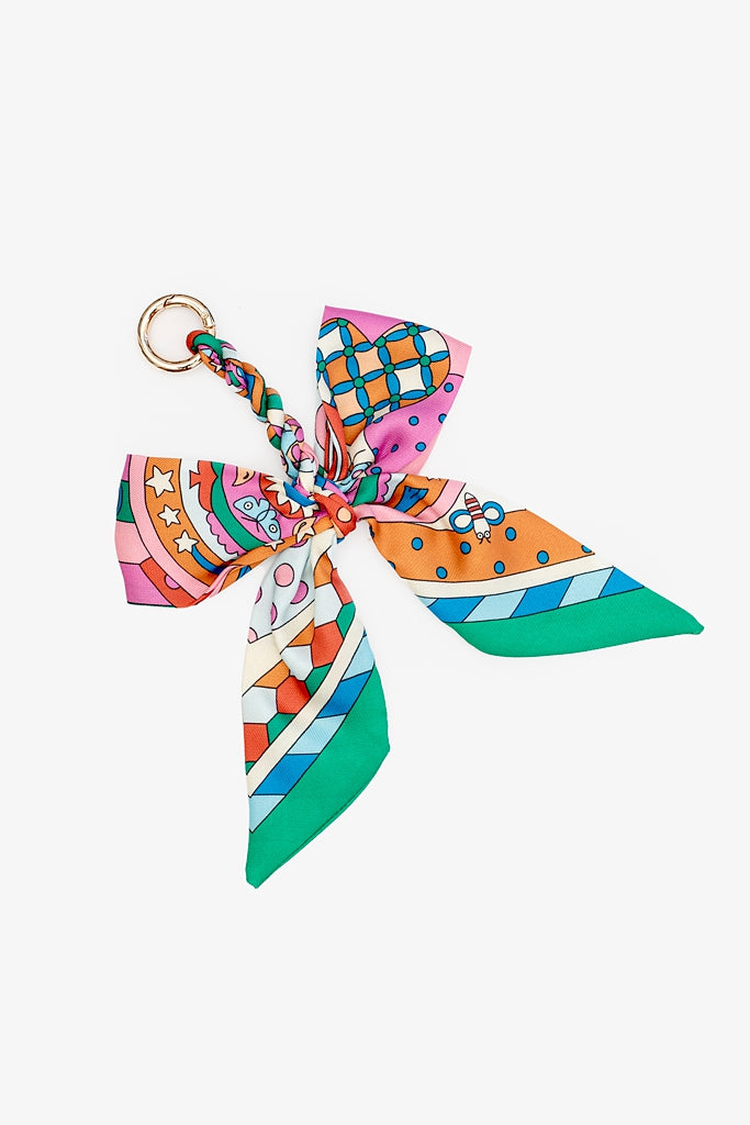 Keychain Bow | Tropical Punch