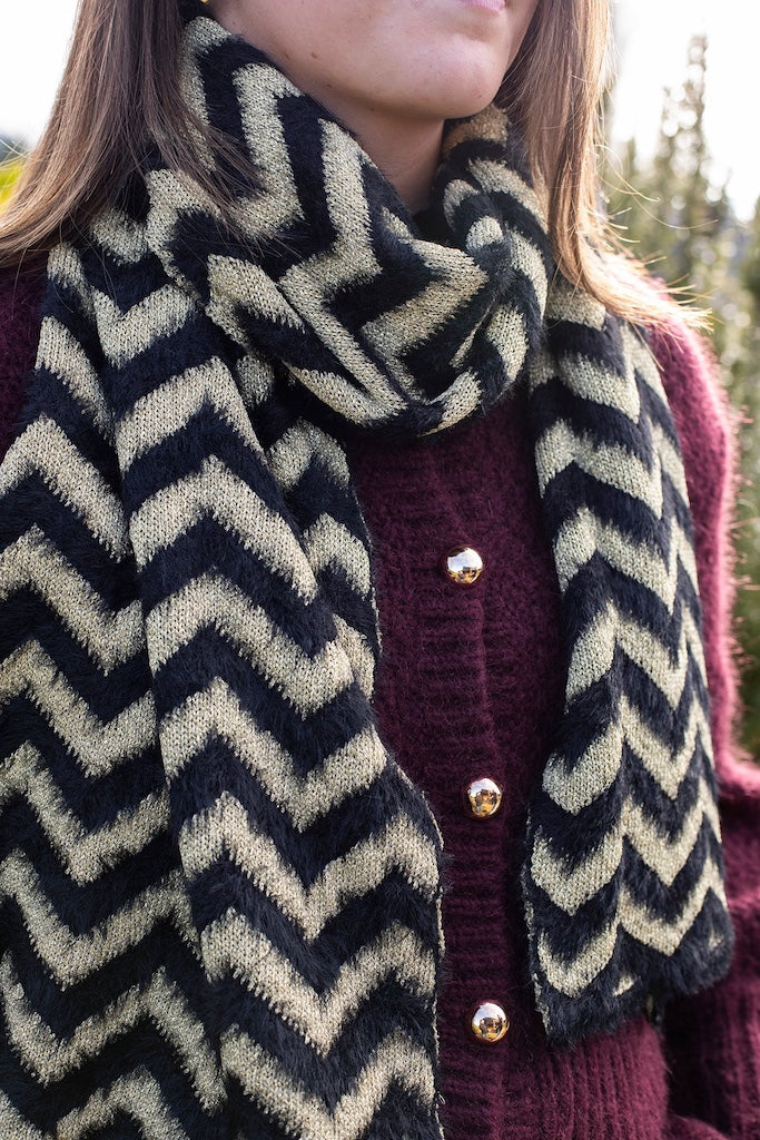 Chevron Luxe Scarf