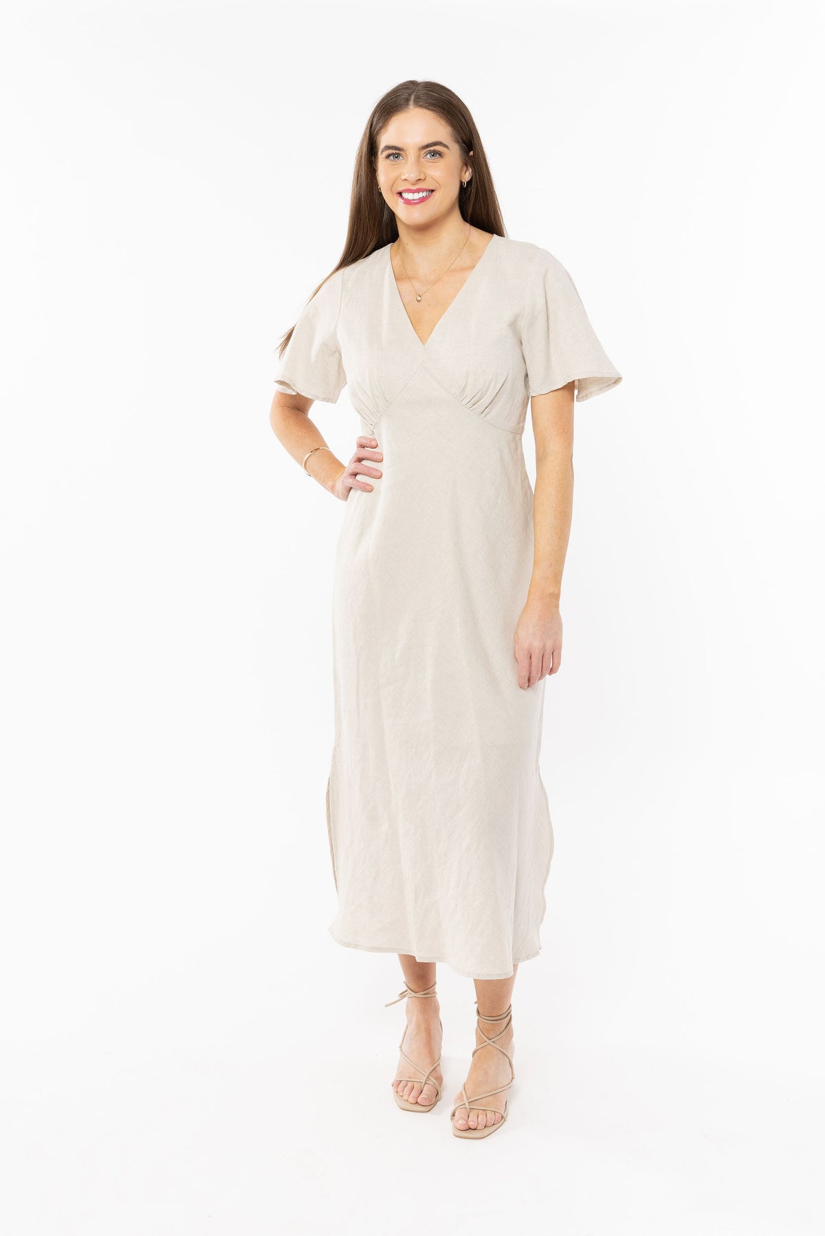 Applause Dress - Oatmeal