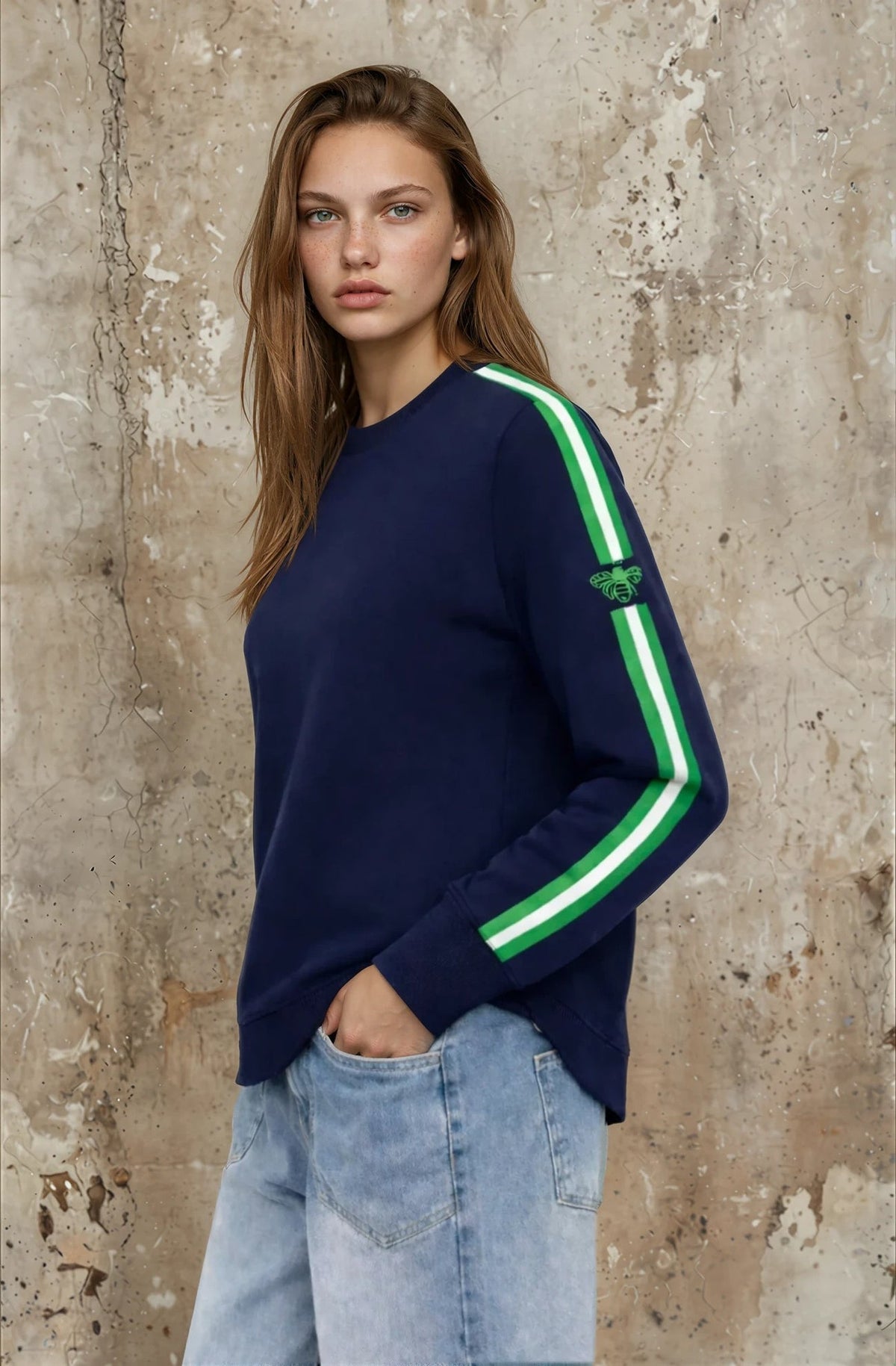 Bianca Sweatshirt - Navy