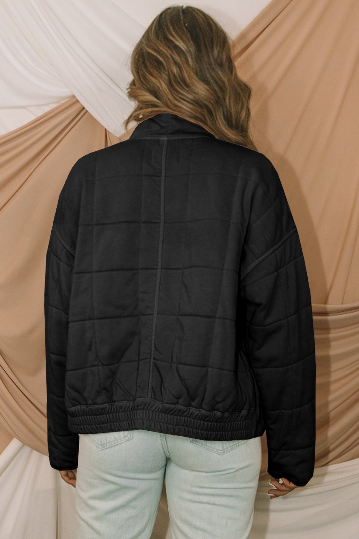 Blake Quilted Jacket - Black