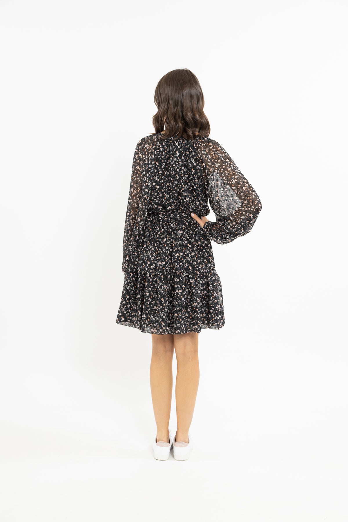 Flourish Dress - Chiffon Bloom