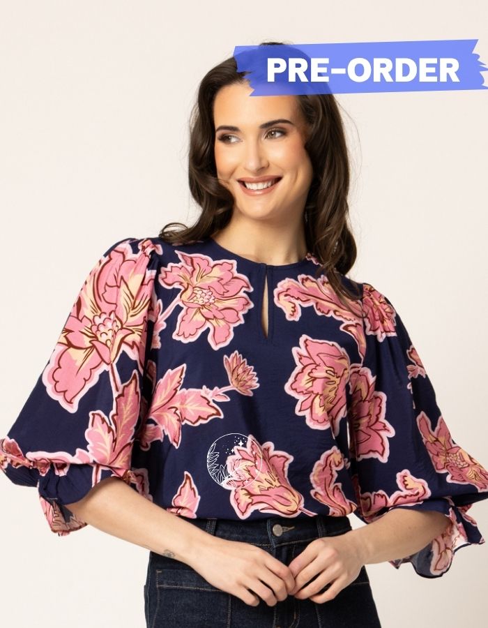FLEUR TOP - Pink Petal
