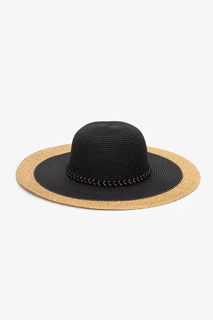 Dolce Sunhat | Black & Gold