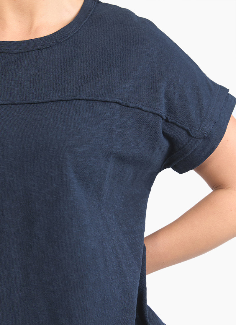 ALLISON TEE - Dark Saphire