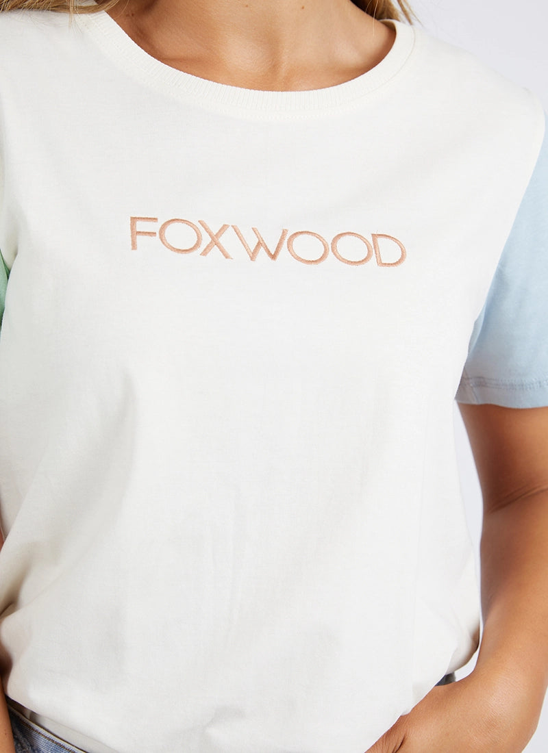 Astrid Colour Block Tee - by Foxwood