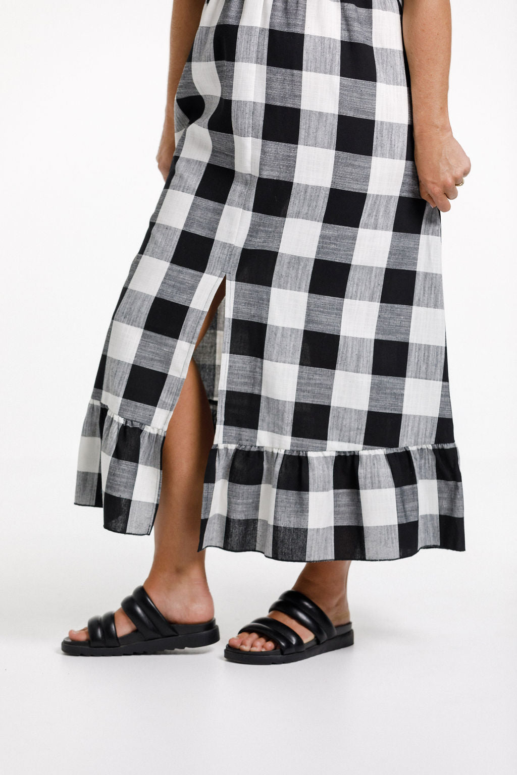 Greta Dress - Gingham Check