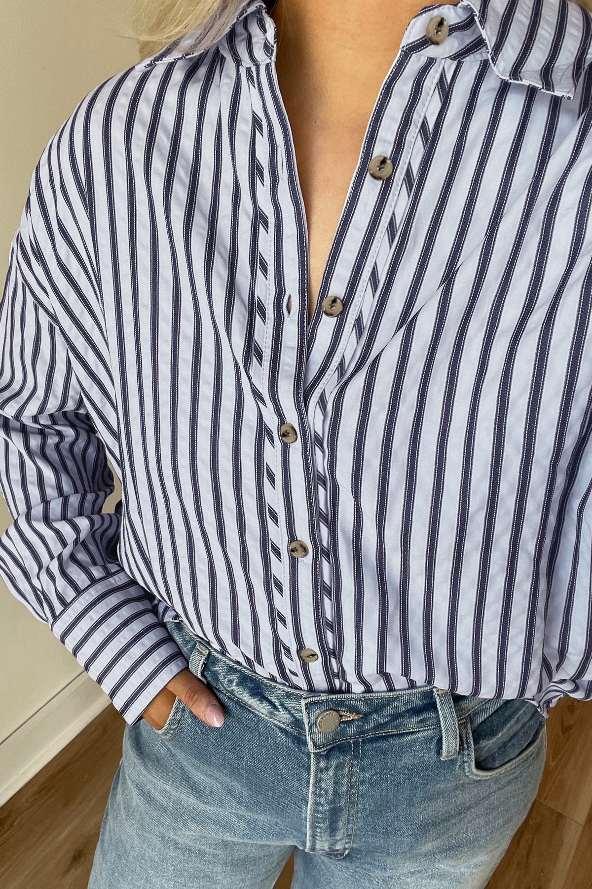 Emerson Striped Shirt | Blue