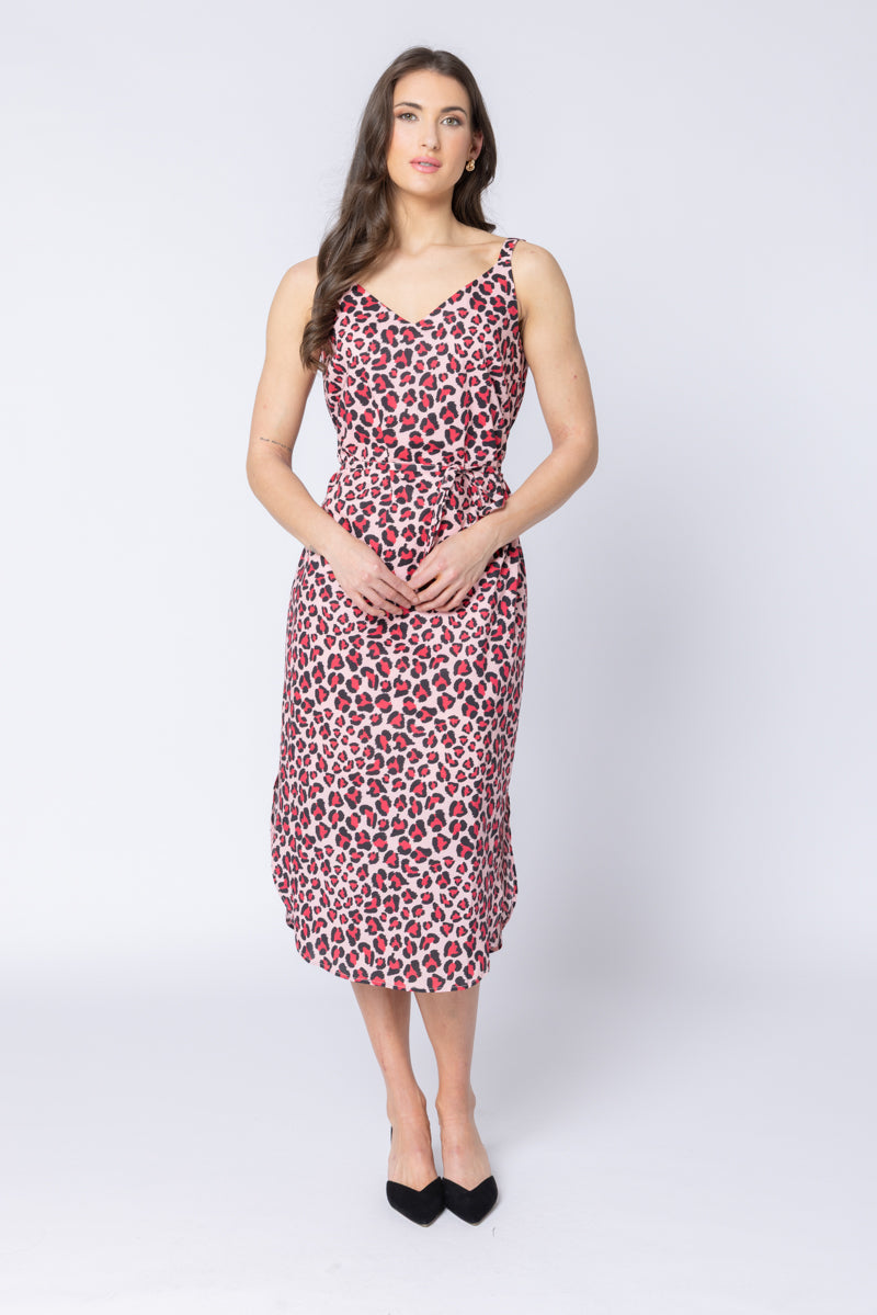 Loyal Slip Dress - Wild Berry