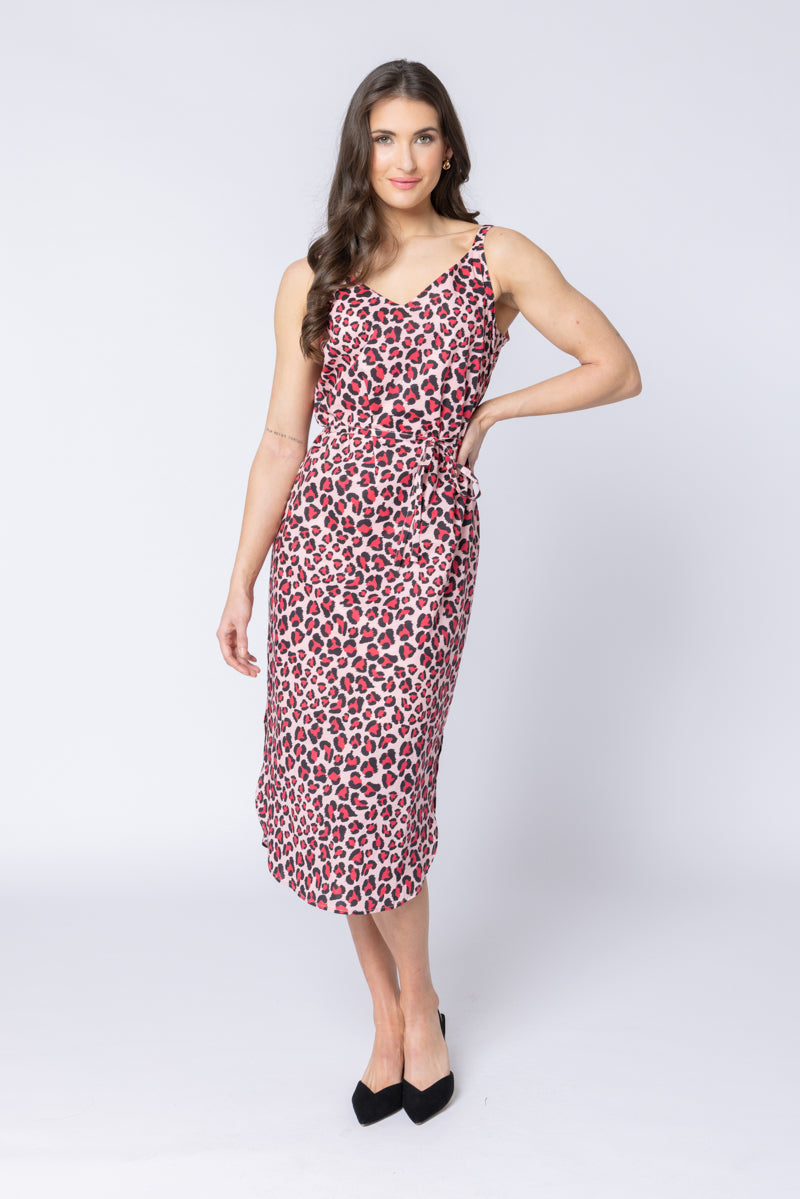 Loyal Slip Dress - Wild Berry