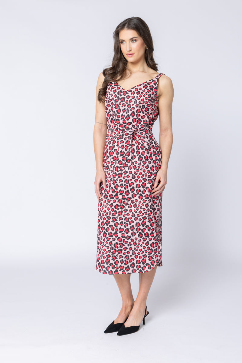 Loyal Slip Dress - Wild Berry