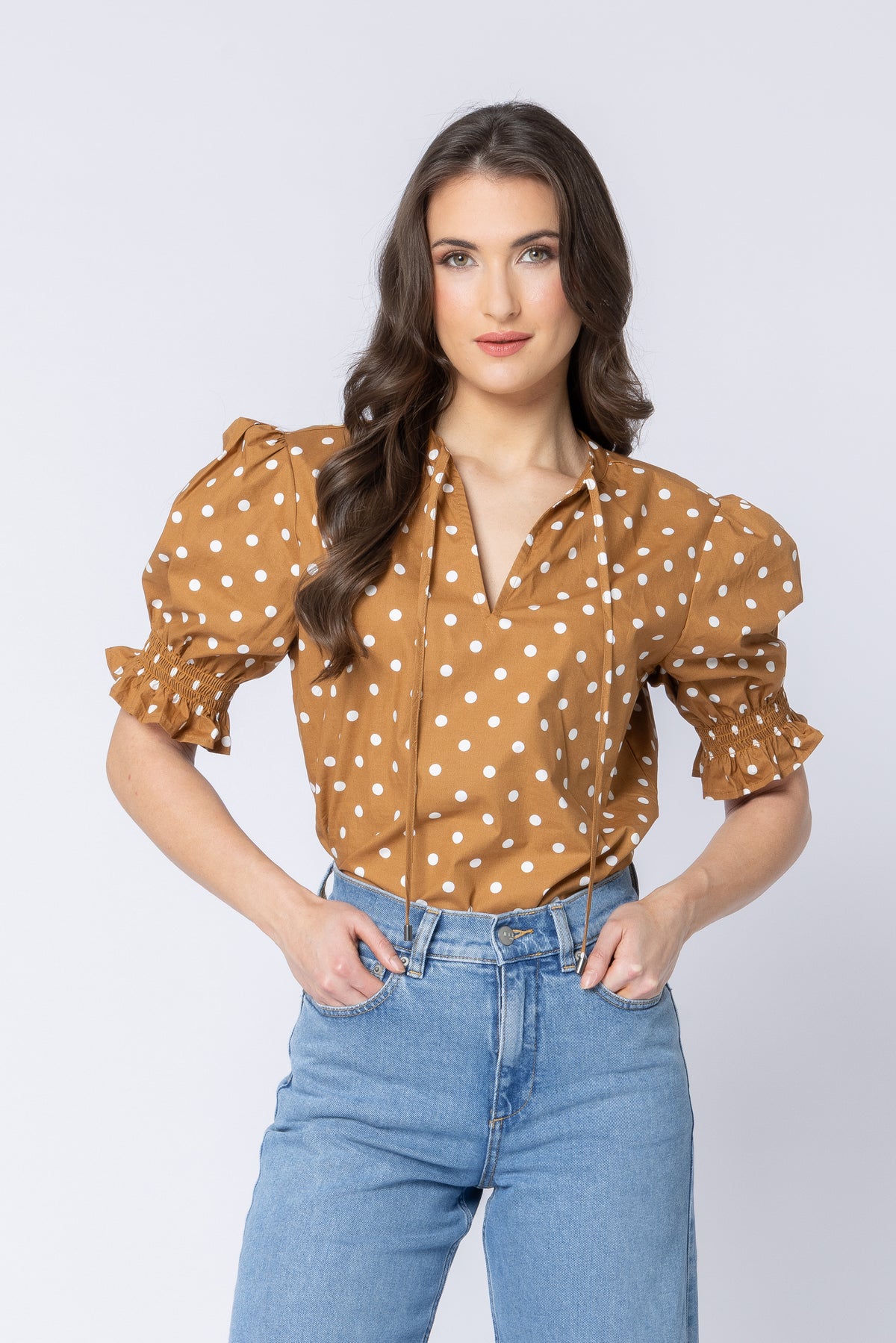Honey Blouse - Cotton Caramel