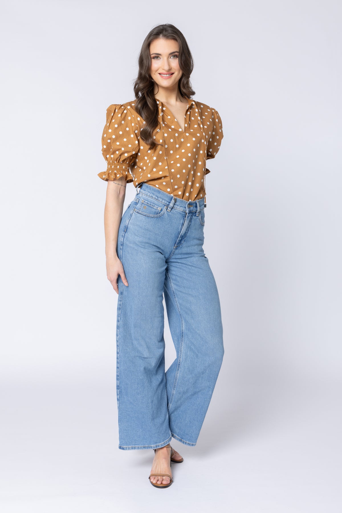 Honey Blouse - Cotton Caramel