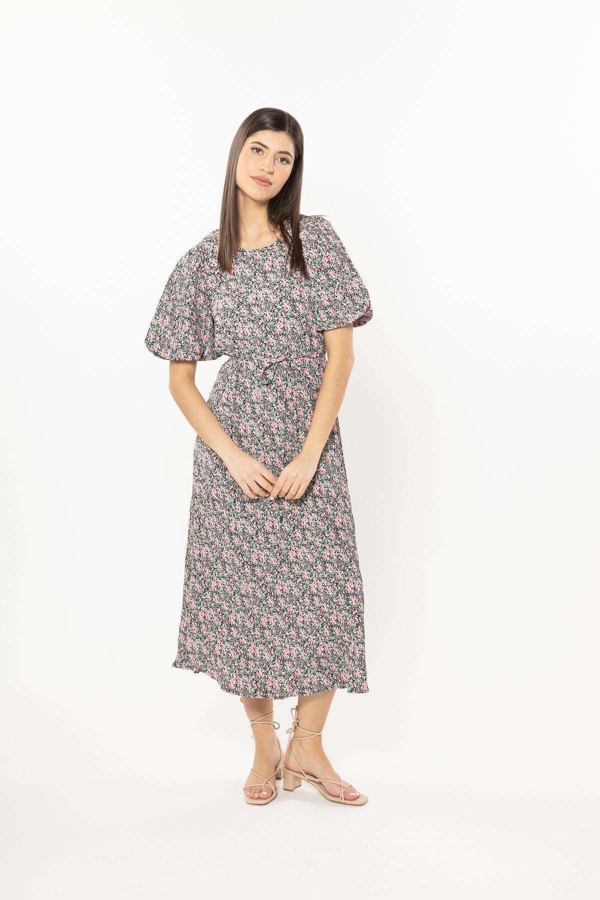 Supreme Maxi Shift Dress - Crinkle Magic